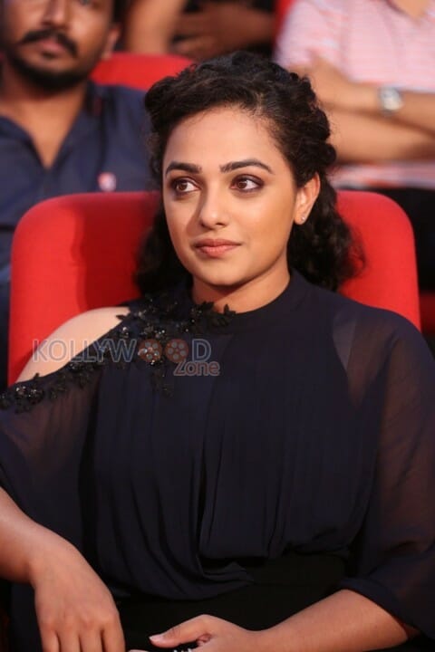 Nithya Menon At Janatha Garage Audio Launch Photos