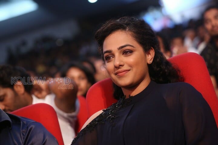 Nithya Menon At Janatha Garage Audio Launch Photos