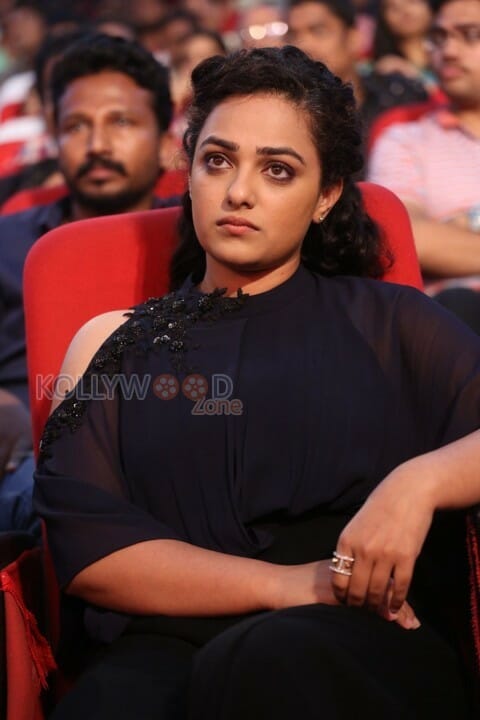 Nithya Menon At Janatha Garage Audio Launch Photos