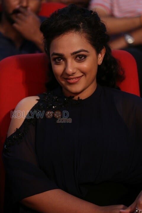 Nithya Menon At Janatha Garage Audio Launch Photos