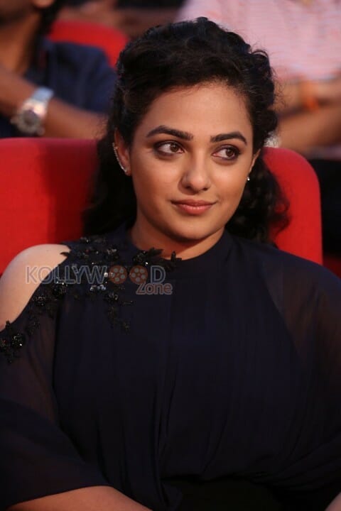 Nithya Menon At Janatha Garage Audio Launch Photos