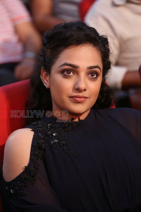 Nithya Menon At Janatha Garage Audio Launch Photos