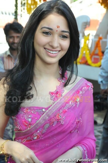 Photos Of Sexy Tamanna In Pink