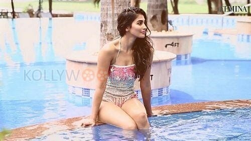 Pooja Hegde Femina Magazine Bikini Photos