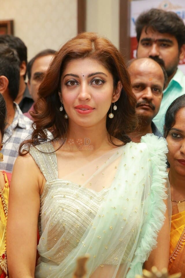 Pranitha Subhash Inaugurates Videms Silks Showroom At Vanasthalipuram Photos