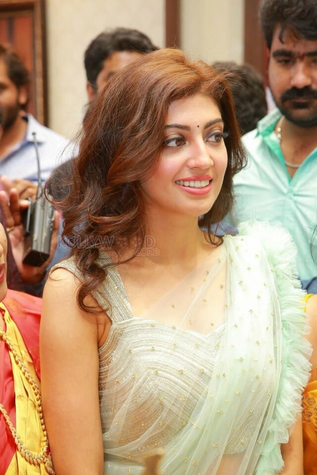 Pranitha Subhash Inaugurates Videms Silks Showroom At Vanasthalipuram Photos