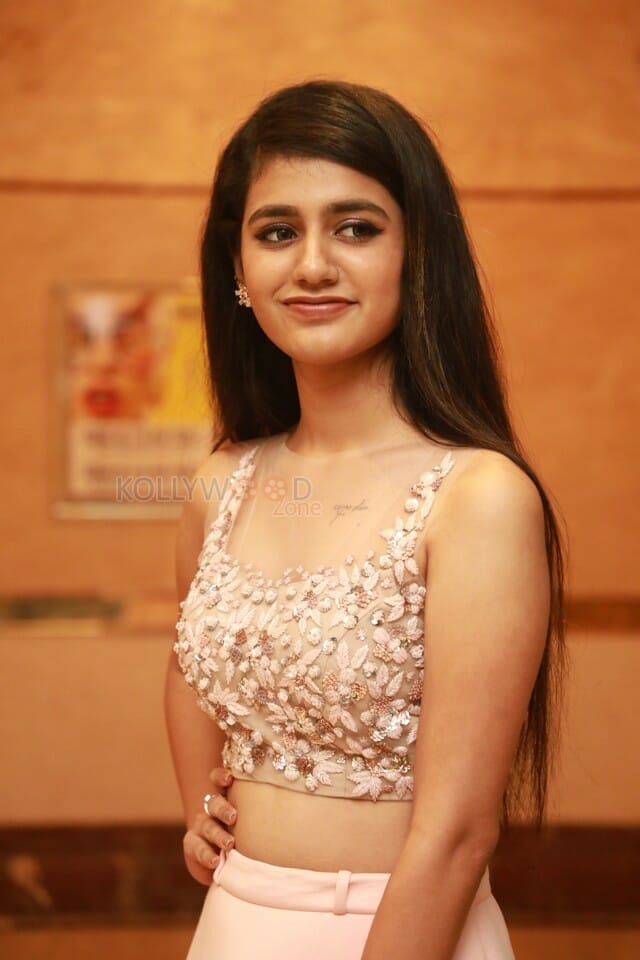 Priya Prakash Varrier At Oru Adaar Love Movie Audio Launch Photos