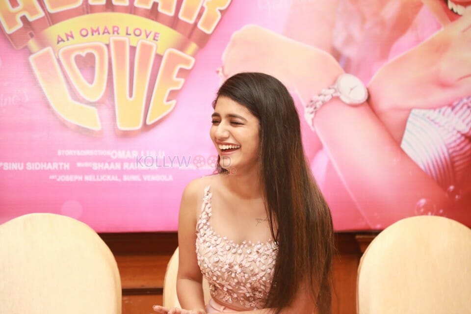 Priya Prakash Varrier At Oru Adaar Love Movie Audio Launch Photos