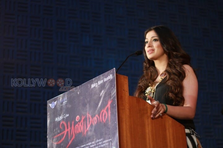 Raai Laxmi At Aranmanai Press Meet Stills