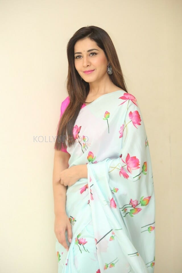 Raashi Khanna At Srinivasa Kalyanam Movie Press Meet Photos