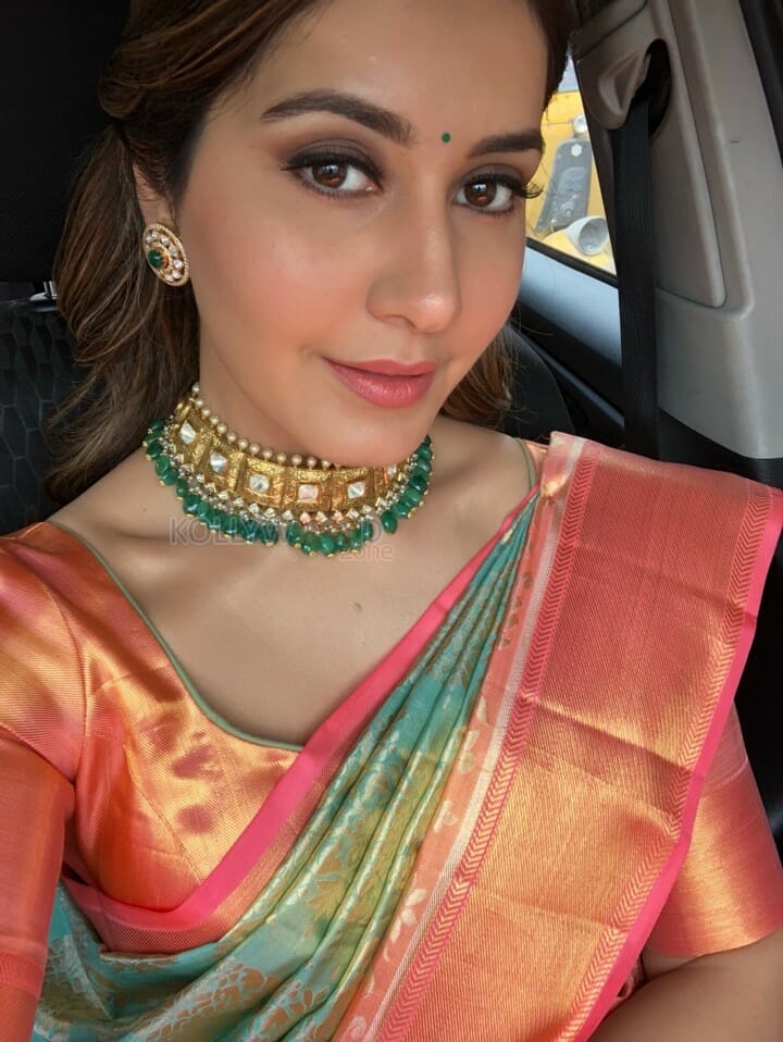 Raashi Khanna Saree Photos