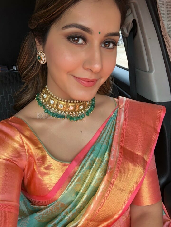 Raashi Khanna Saree Photos