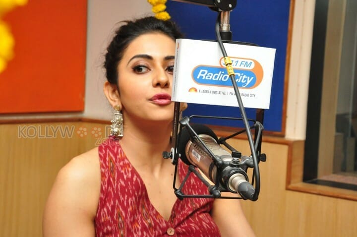 Rakul Preet Singh At Radio City Photos