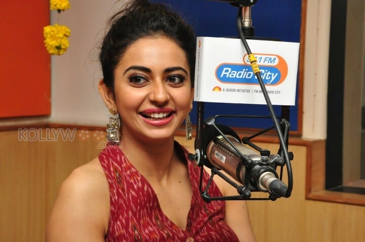 Rakul Preet Singh At Radio City Photos