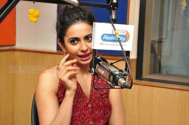 Rakul Preet Singh At Radio City Photos