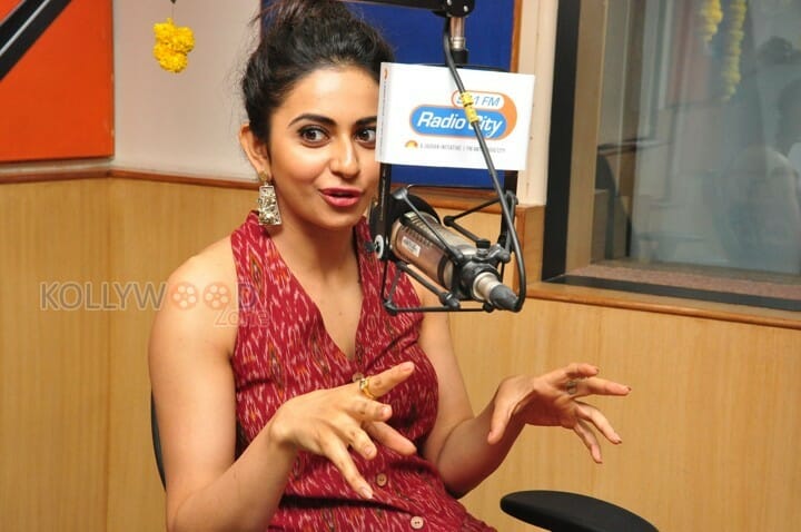 Rakul Preet Singh At Radio City Photos