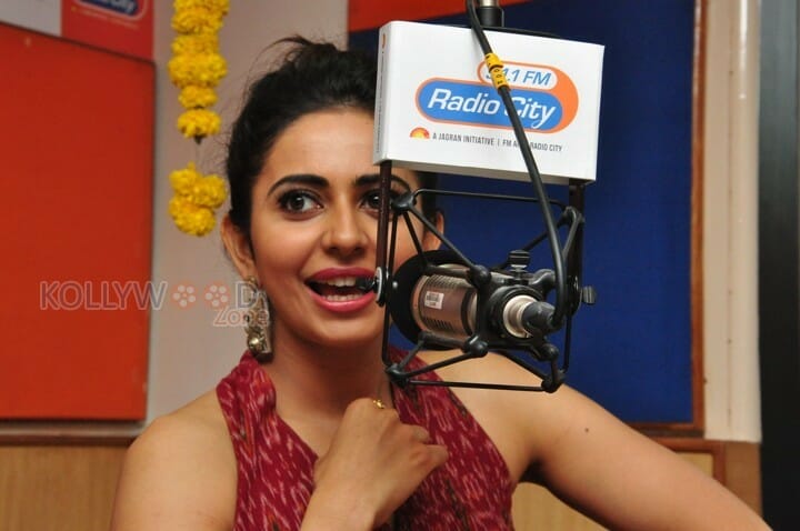 Rakul Preet Singh At Radio City Photos