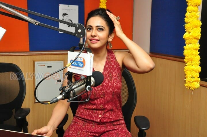 Rakul Preet Singh At Radio City Photos