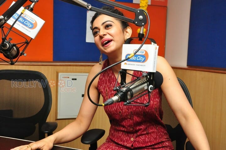 Rakul Preet Singh At Radio City Photos