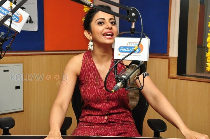 Rakul Preet Singh At Radio City Photos