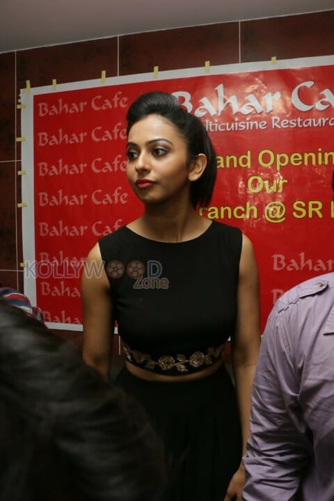 Rakul Preet Singh Launches Bahar Cafe Restaurant Photos