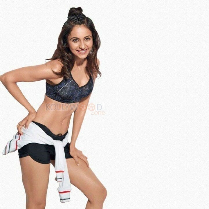 Rakul Preet Singh Poses For Health And Nutrition Magazine Photos