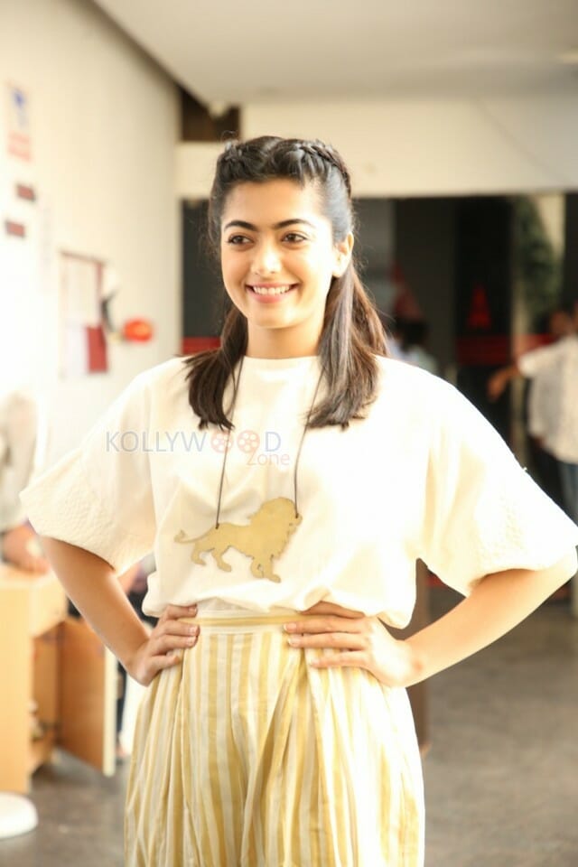 Rashmika Mandanna At Devadas Press Meet Photos