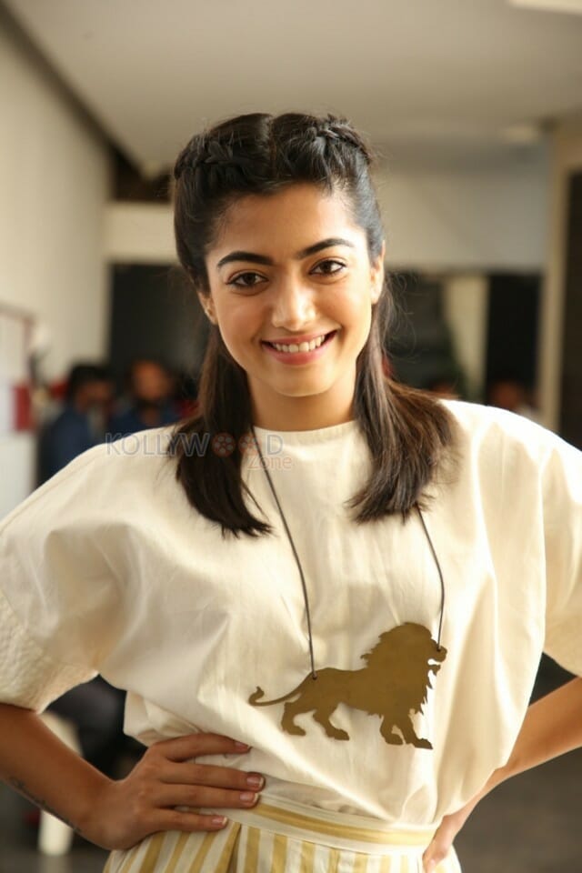 Rashmika Mandanna At Devadas Press Meet Photos