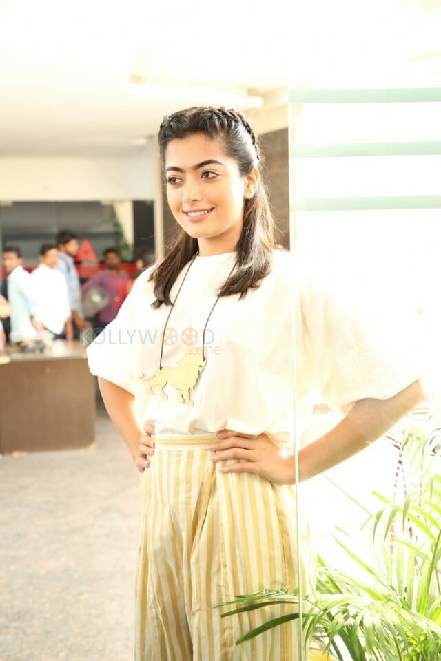 Rashmika Mandanna At Devadas Press Meet Photos