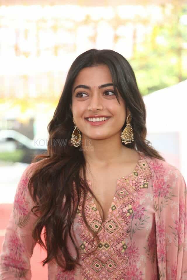 Rashmika Mandanna at Rainbow Movie Launch Photos 05