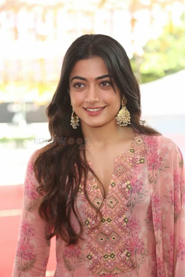 Rashmika Mandanna at Rainbow Movie Launch Photos 06