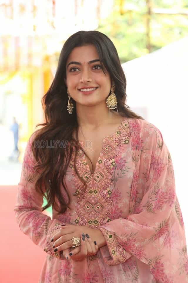 Rashmika Mandanna at Rainbow Movie Launch Photos 08