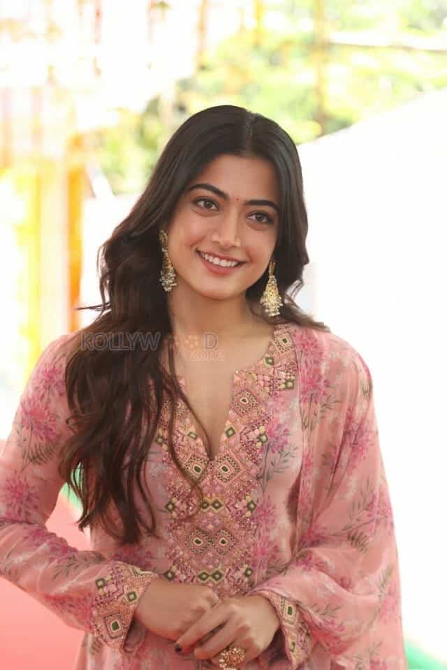 Rashmika Mandanna at Rainbow Movie Launch Photos 10