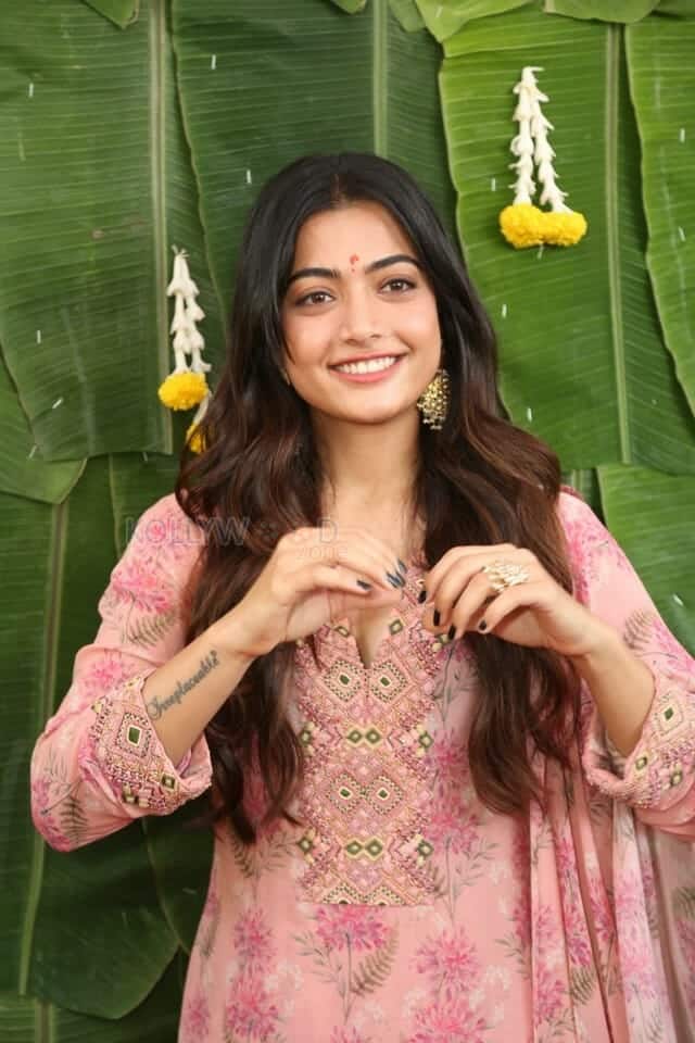 Rashmika Mandanna at Rainbow Movie Launch Photos 18