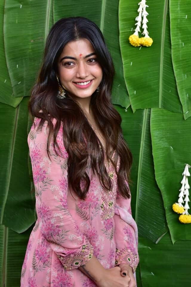 Rashmika Mandanna at Rainbow Movie Launch Photos 33