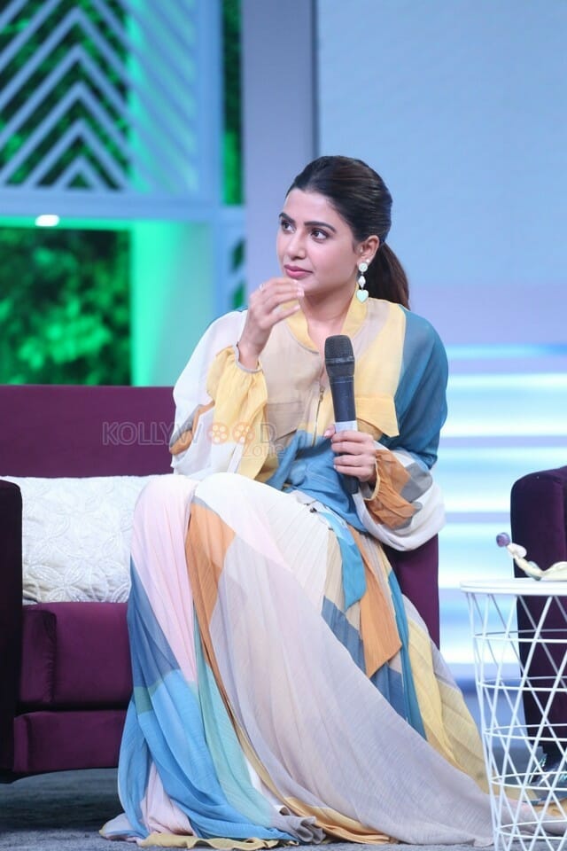 Samantha Akkineni At The Launch Of Her New Talk Show Sam Jam Photos