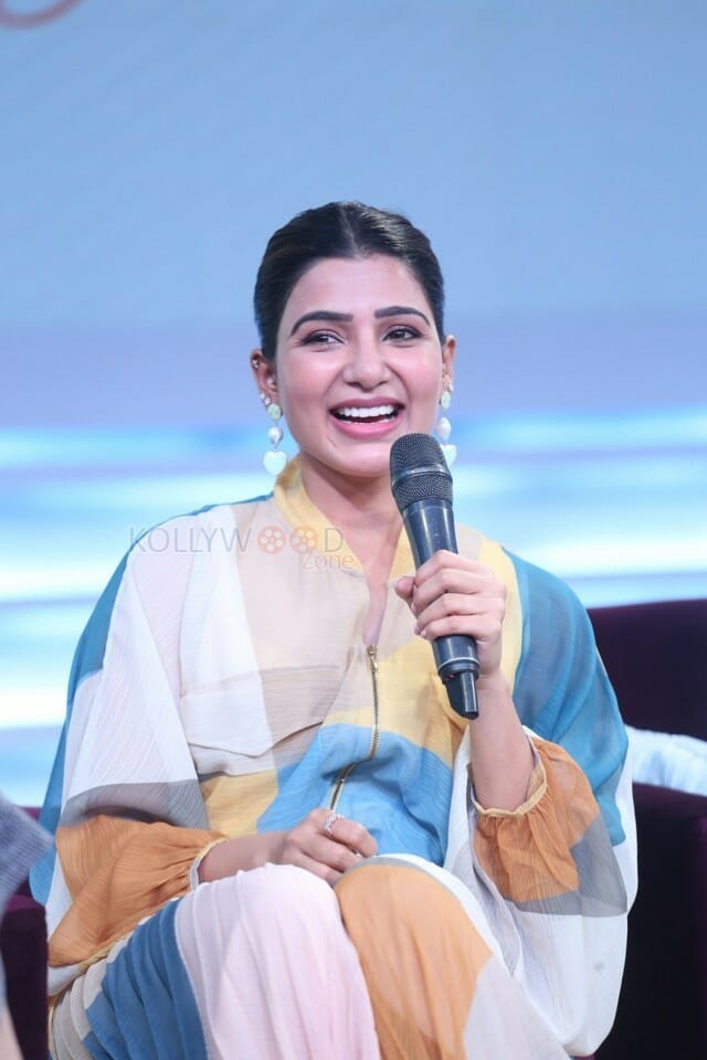 Samantha Akkineni At The Launch Of Her New Talk Show Sam Jam Photos