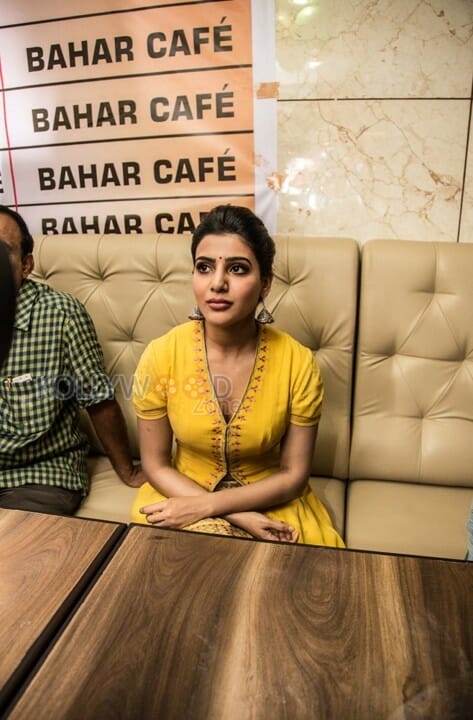 Samantha Launches Th Bahar Cafe Restaurant Photos