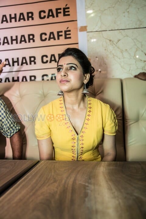 Samantha Launches Th Bahar Cafe Restaurant Photos