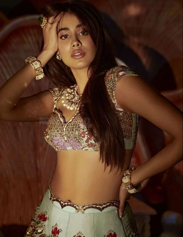 Seductive Janhvi Kapoor in Sexy Lehenga Photos 03