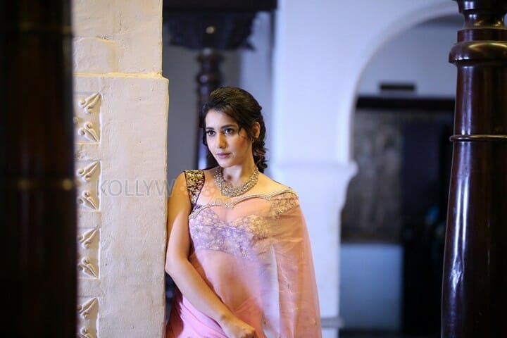 Sexy And Beautiful Raashi Khanna Saree Pictures