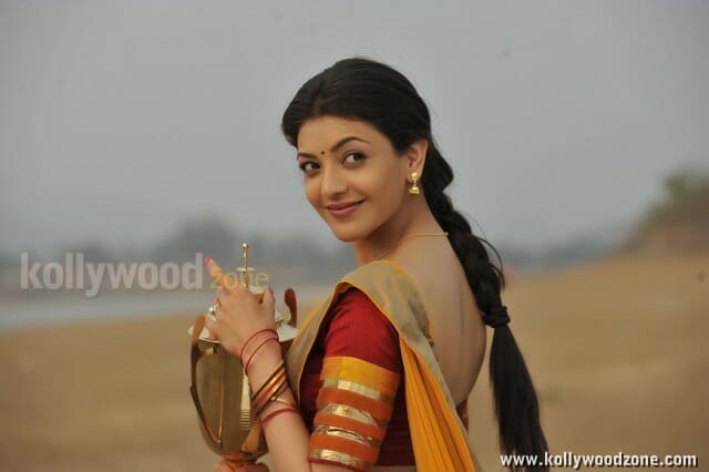 Sexy Kajal Agarwal In Veera Telugu Movie Pictures