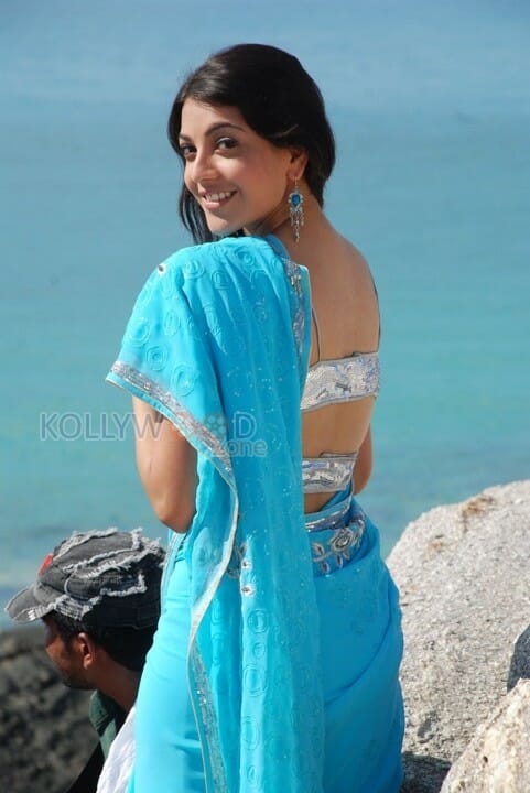 Sexy Kajal Agarwal Saree Pictures