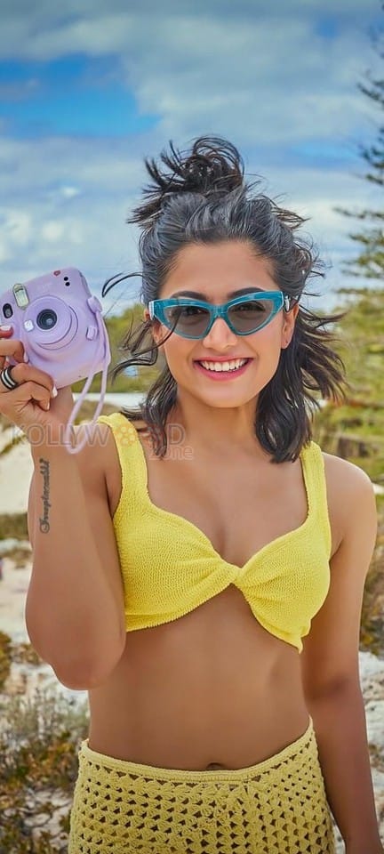 Sexy Rashmika Mandanna in Travel Leisure Magazine Photos 02