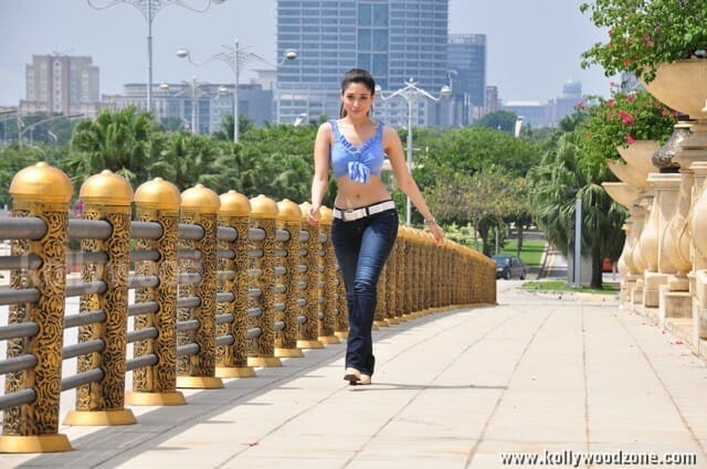 Sexy Tamanna Stills In Venghai Movie