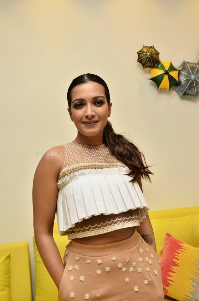 South Actress Catherine Tresa Interview Photos