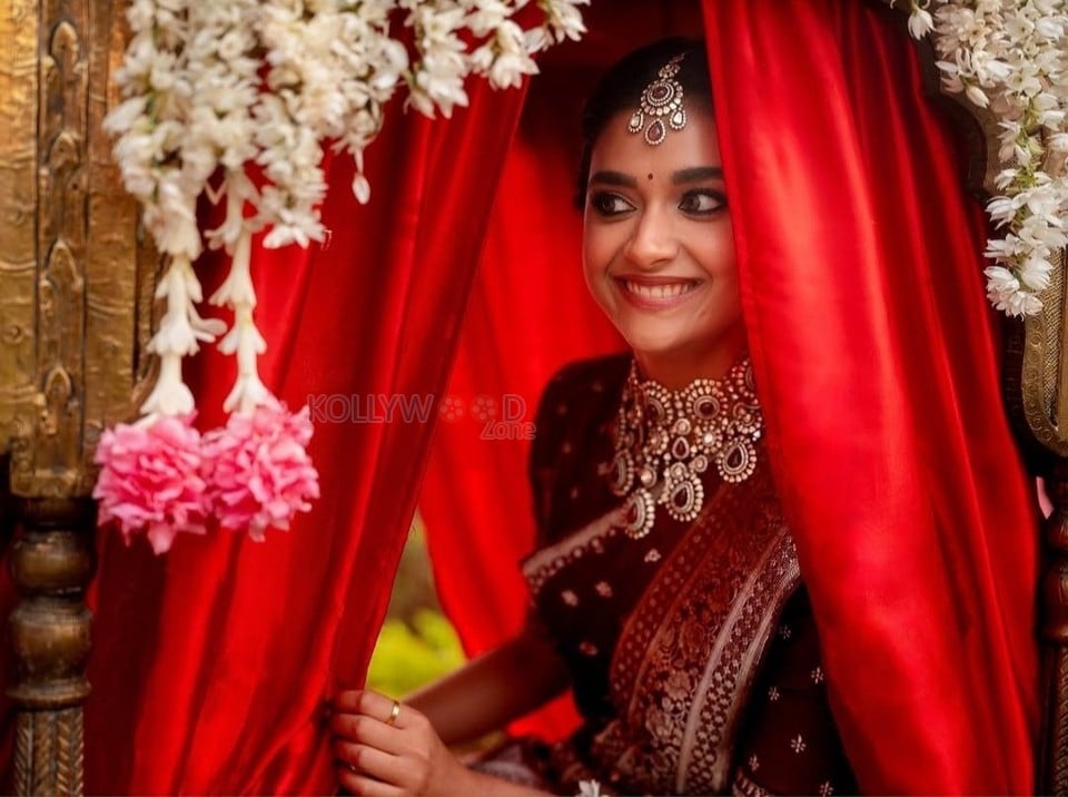 South Indian Actress Keerthy Suresh Wedding Pictures 03