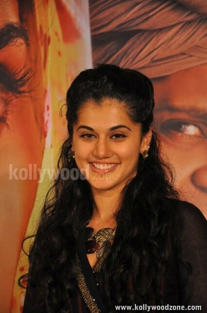 Taapsee At Sahasam Movie Success Meet Pictures