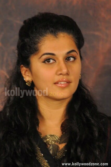 Taapsee At Sahasam Movie Success Meet Pictures