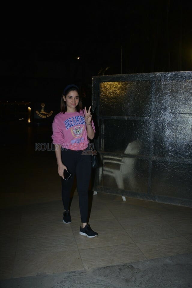 Tamanna Bhatia Spotted At Otters Club In Bandra Pictures